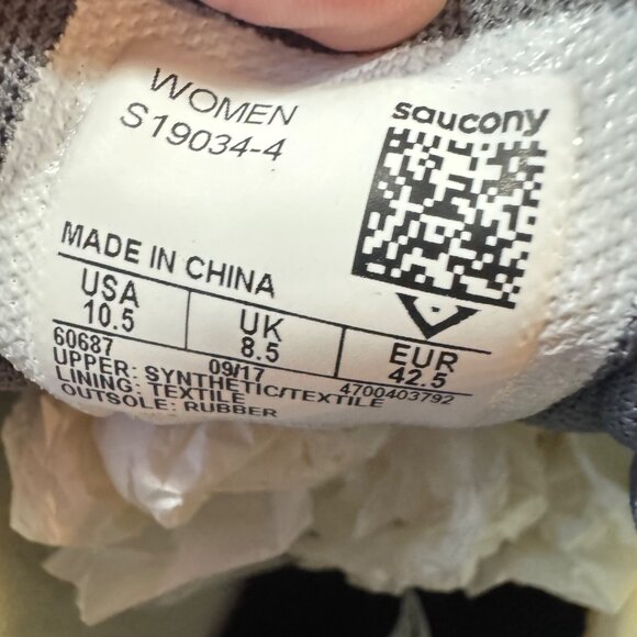 Saucony Spitfire 4 Women's Track & Field Shoes Size 10.5 Needs Spikes - Picture 9 of 9